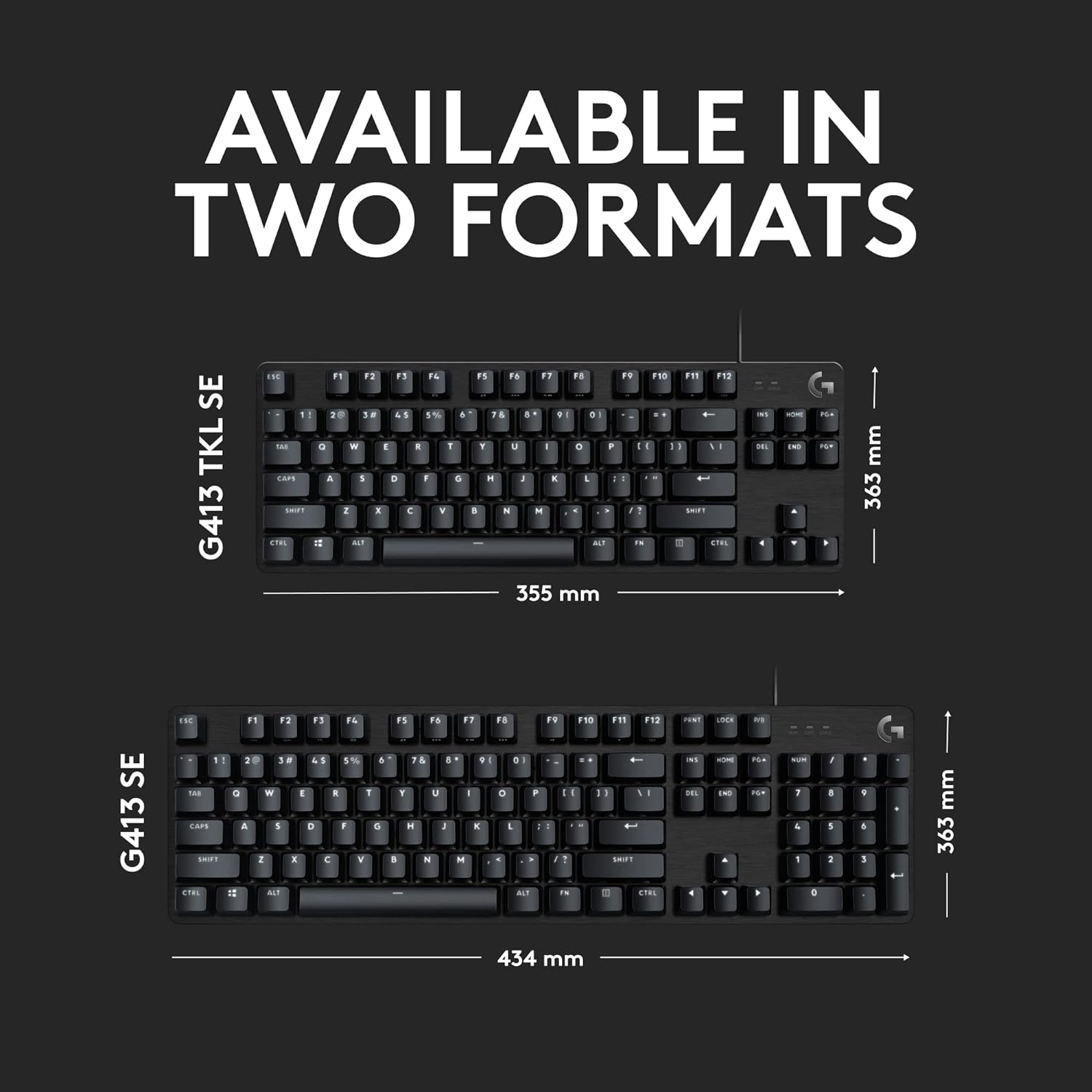 Logitech G413 SE Mechanical Gaming Keyboard-img(7)