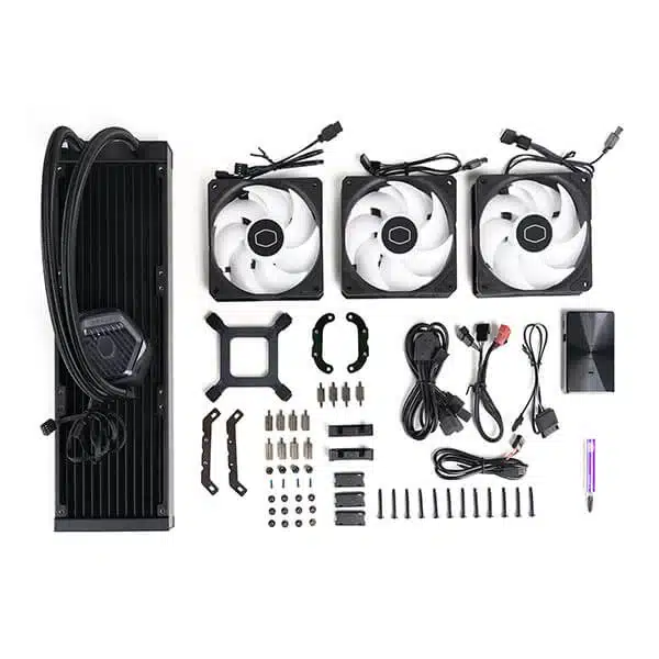 Cooler Master MasterLiquid 360 Atmos (Black) AIO Liquid Cooler image 7
