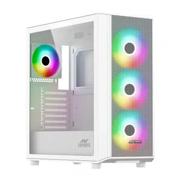 Ant Esports 411 Air ARGB (White) Cabinet