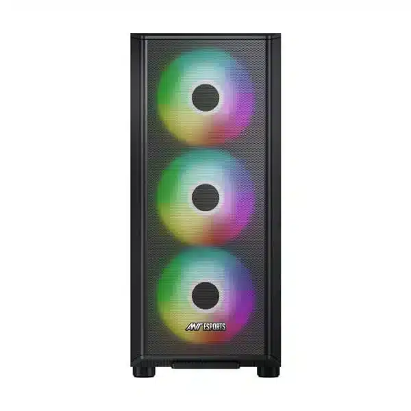 Ant Esports 411 Air ARGB (Black) Cabinet-img(4)