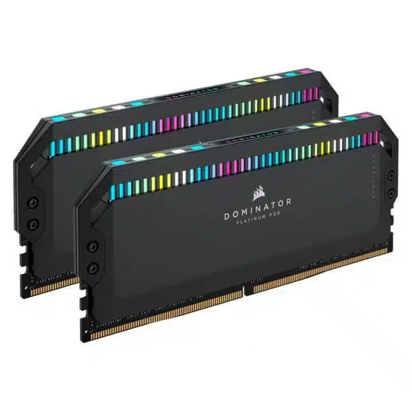 Corsair Dominator Platinum RGB 32GB (16GBx2) DDR5 6200MHz (Black) DDR5 RAM Memory