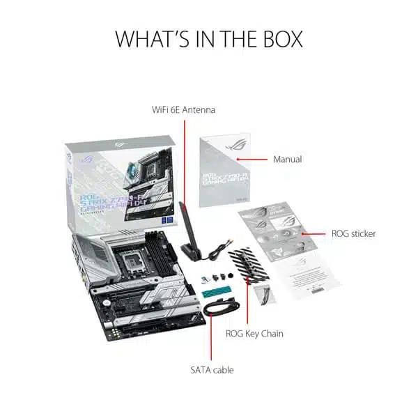 ASUS ROG Strix Z790-A Gaming WIFI D4 Intel Motherboard-img(5)