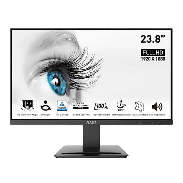MSI PRO MP243X | 24 Inch 1080p 100Hz IPS Monitor