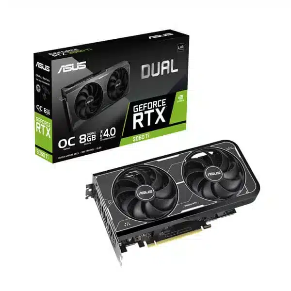 ASUS Dual RTX 3060 Ti OC Edition 8GB Graphics Card