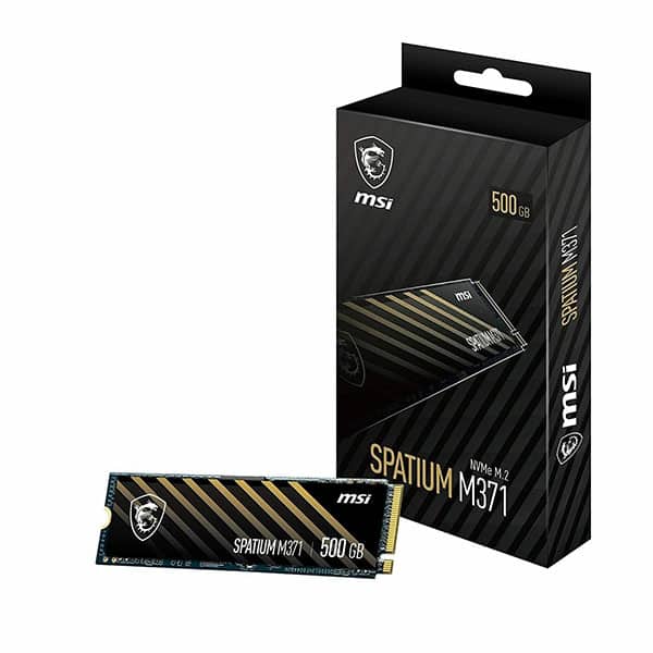 MSI SPATIUM M371 500GB M.2 NVMe Internal SSD