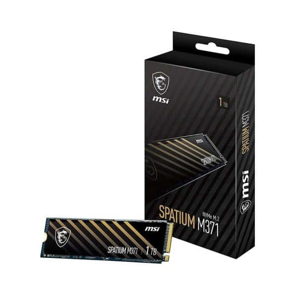 MSI SPATIUM M371 1TB M.2 NVMe Internal SSD