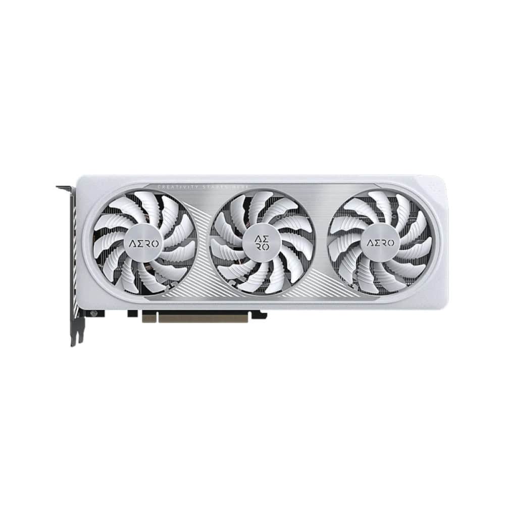 Gigabyte RTX 4060 Aero OC 8GB (WHITE) Graphics Card Gigabyte