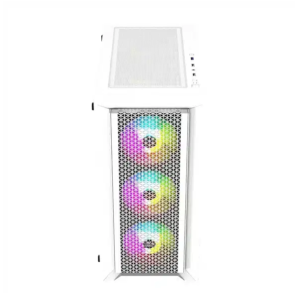 Ant Esports SX7 Auto RGB (White) Cabinet Ant