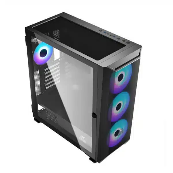 Ant Esports 711 Air Mesh ARGB (Black) Cabinet-img(3)
