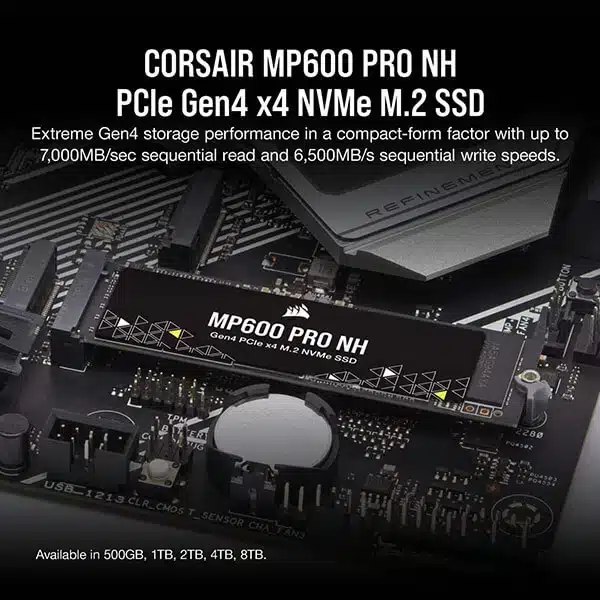 Corsair MP600 PRO NH 2TB M.2 NVMe Gen4 Internal SSD modxcomputers