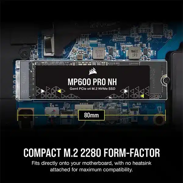 Corsair MP600 PRO NH 2TB M.2 NVMe Gen4 Internal SSD image 8