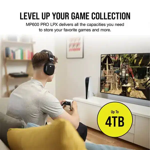 CORSAIR MP600 PRO LPX 2TB M.2 NVMe Gen4 Internal SSD image 7