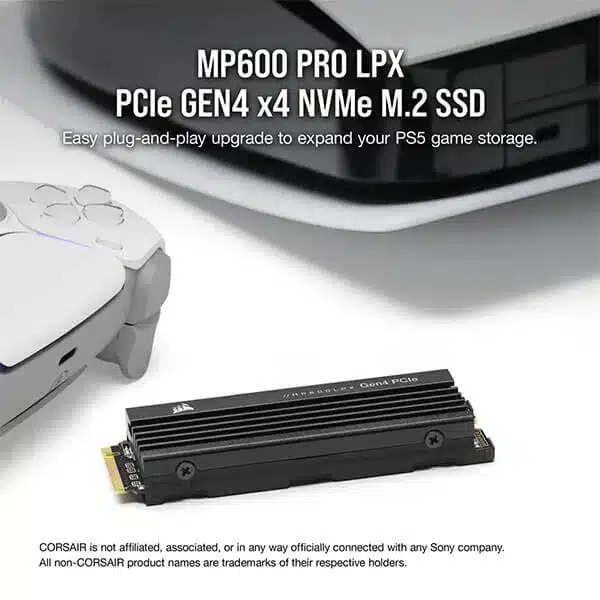 CORSAIR MP600 PRO LPX 2TB M.2 NVMe Gen4 Internal SSD modxcomputers