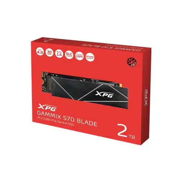 Adata XPG Gammix S70 Blade 2TB M.2 NVMe Gen4 7400MB/s Internal SSD-img(5)