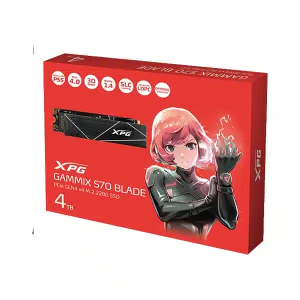 Adata XPG Gammix S70 Blade 4TB M.2 NVMe Gen4 Internal SSD-img(6)
