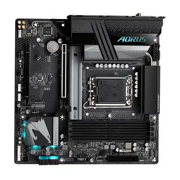 Gigabyte B760M Aorus Pro AX WIFI (DDR5) Intel Motherboard modxcomputers