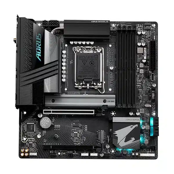 Gigabyte B760M Aorus Pro AX WIFI (DDR5) Intel Motherboard