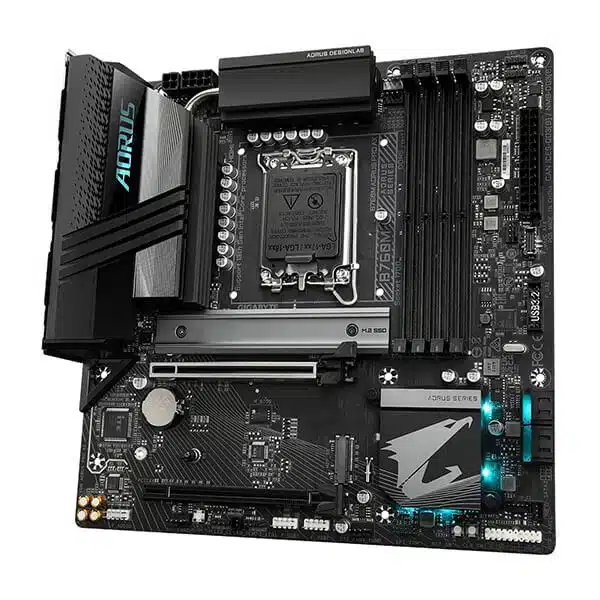 Gigabyte B760M Aorus Pro AX WIFI (DDR5) Intel Motherboard
