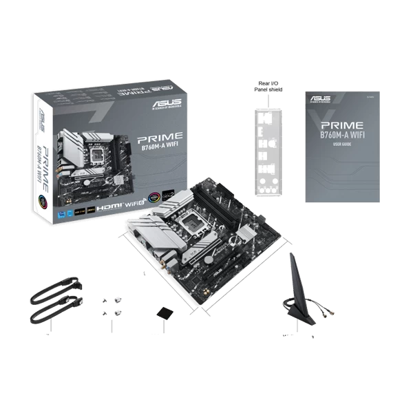 ASUS PRIME B760M-A WIFI (DDR5) Intel Motherboard image 7