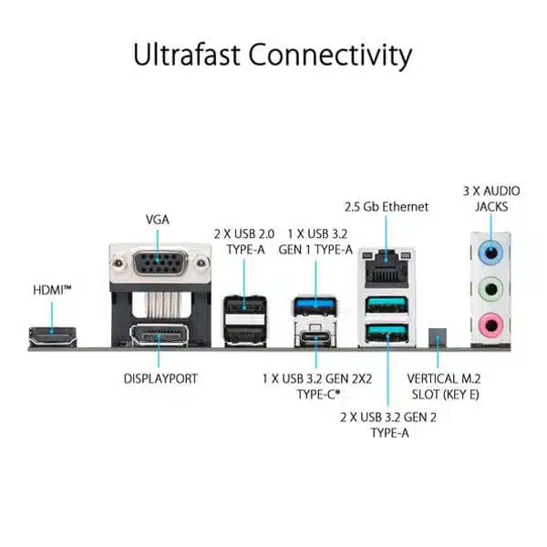 ASUS PRIME B760 Plus (DDR5) Intel Motherboard image 6