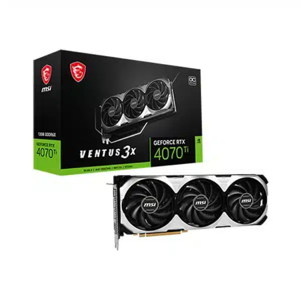 MSI RTX 4070 Ti Ventus 3X OC 12GB Graphics Card