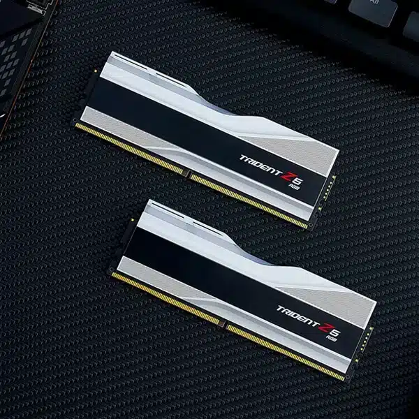 G.Skill Trident Z5 RGB 32GB (16GBx2) DDR5 6000MHz (Silver) DDR5 RAM Memory-img(6)