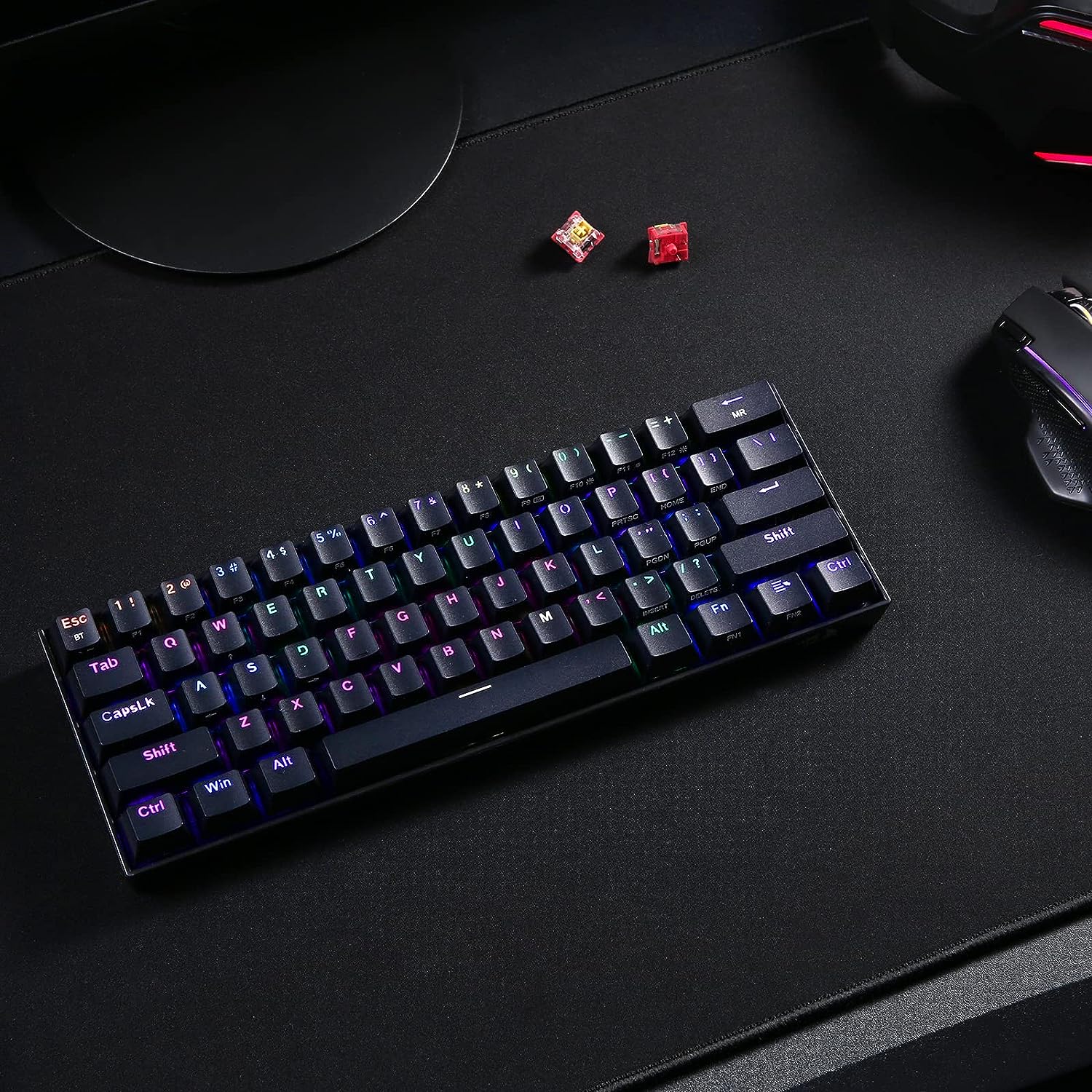 Redragon K530 Pro Draconic 60% Wireless RGB Mechanical Keyboard image 9