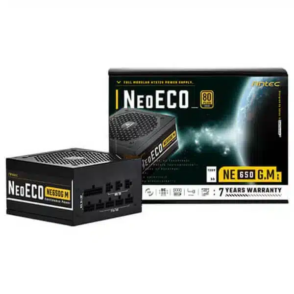 Antec NE650G 650 Watt 80 Plus Gold Power Supply-img(2)