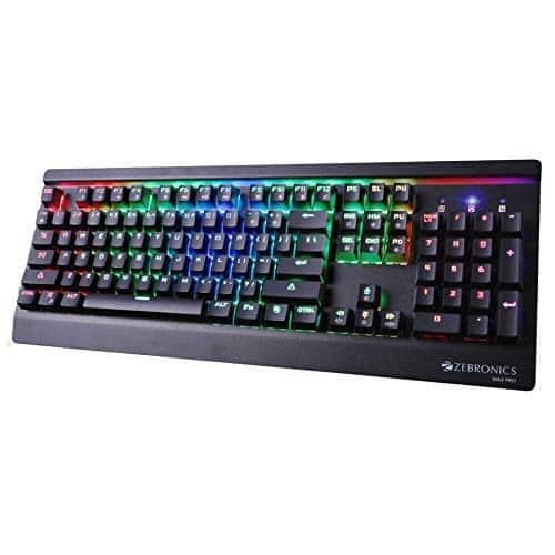 Zebronics Zeb-Max Pro Mechanical Gaming Full Size Keyboard