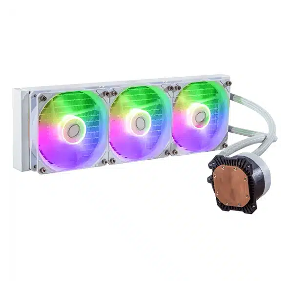 Cooler Master MasterLiquid 360L Core ARGB Liquid Cooler (White)-img(3)