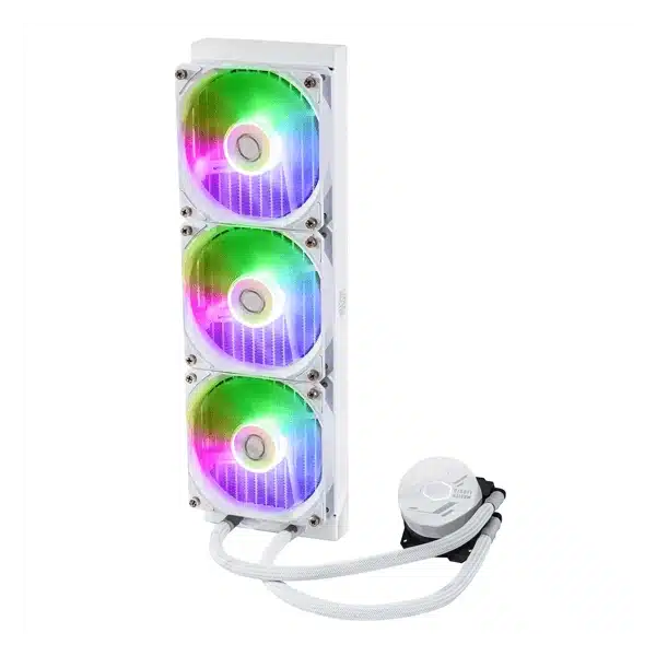 Cooler Master MasterLiquid 360L Core ARGB Liquid Cooler (White)-img(5)