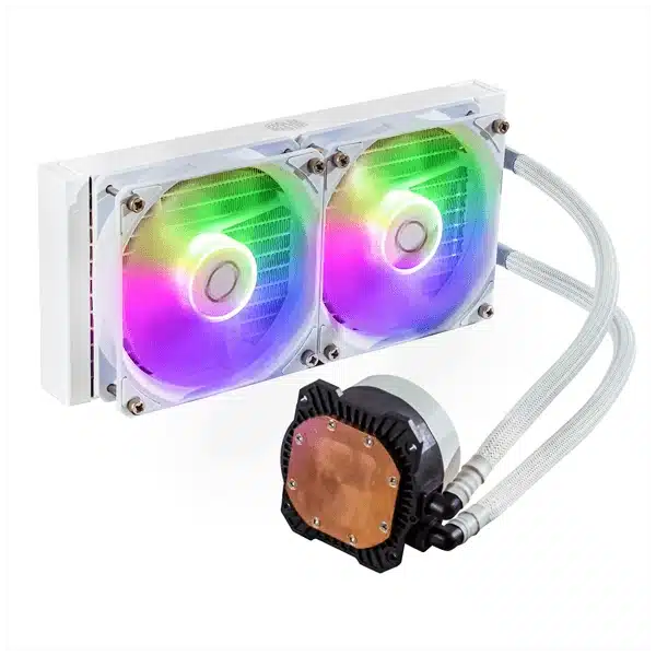 Cooler Master MasterLiquid 240L Core ARGB (White) AIO Liquid Cooler-img(3)