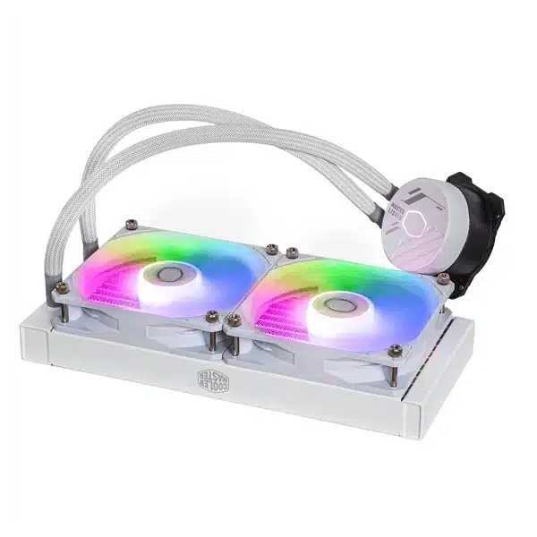 Cooler Master MasterLiquid 240L Core ARGB (White) AIO Liquid Cooler-img(4)