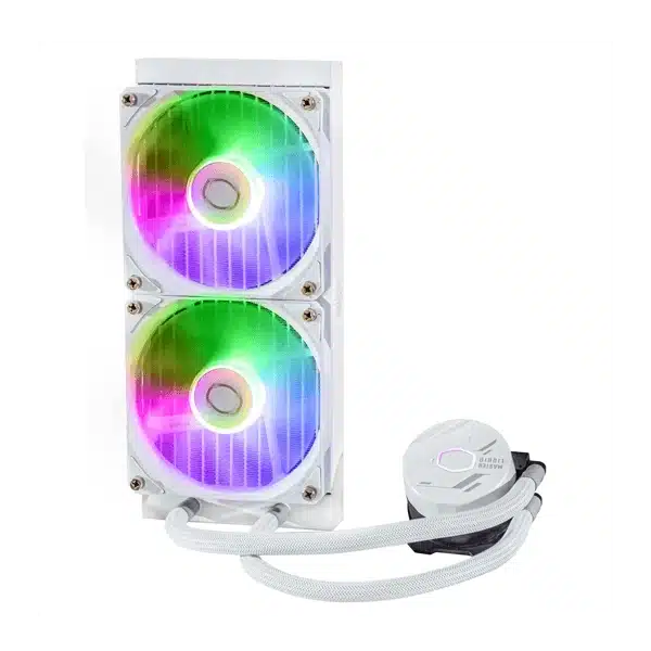 Cooler Master MasterLiquid 240L Core ARGB (White) AIO Liquid Cooler-img(5)
