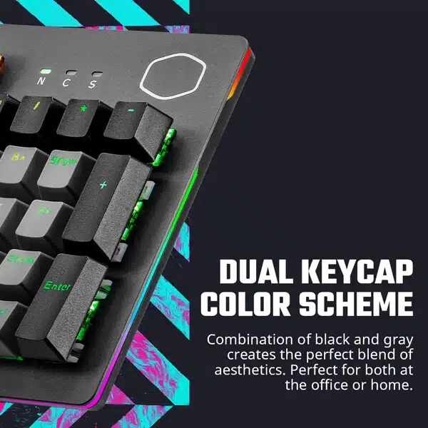 Cooler Master CK352 Mechanical Gaming Keyboard Tactile Red Switches-img(10)