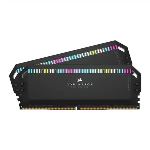 Corsair Dominator Platinum RGB 64GB (32GBx2) DDR5 5600MHz (Black) DDR5 RAM Memory
