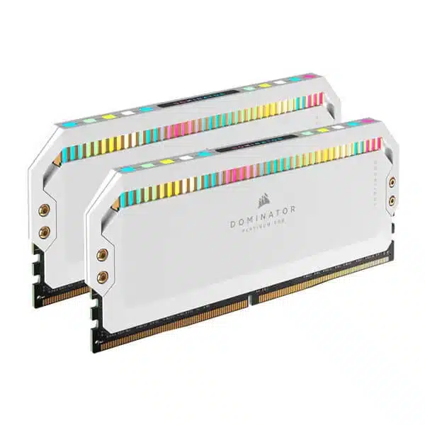 Corsair Dominator Platinum RGB 64GB (32GBx2) DDR5 5600MHz (White) DDR5 RAM Memory-img(3)