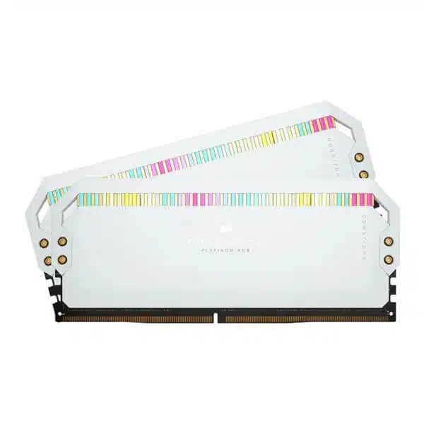 Corsair Dominator Platinum RGB 64GB (32GBx2) DDR5 5600MHz (White) DDR5 RAM Memory