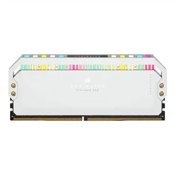 Corsair Dominator Platinum RGB 64GB (32GBx2) DDR5 5600MHz (White) DDR5 RAM Memory-img(2)