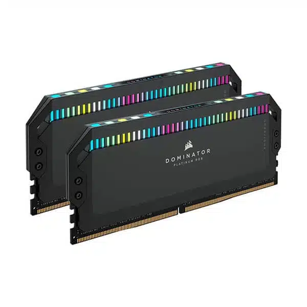 Corsair Dominator Platinum RGB 32GB (16GBx2) DDR5 6400MHz (Black) DDR5 RAM Memory