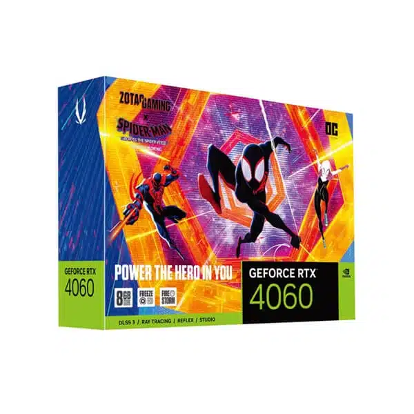 Zotac RTX 4060 OC Spider Man 8GB Graphics Card-img(2)
