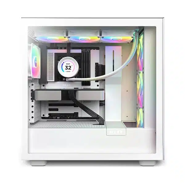 NZXT Kraken Elite 360 RGB LCD Display (White) AIO Liquid Cooler-img(5)