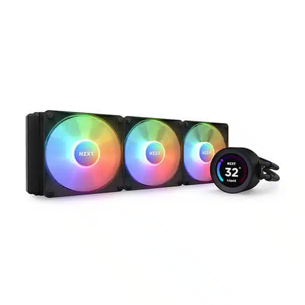 NZXT Kraken Elite 360 RGB LCD Display (Black) AIO Liquid Cooler
