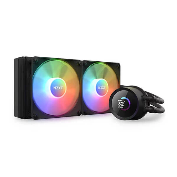 NZXT Kraken 280 RGB LCD Display (Black) AIO Liquid Cooler