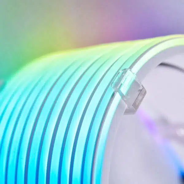 Lian Li Strimer Plus V2 12-Pin ARGB Extension Cable For RTX 40 Series GPU (12+4 Pin to 12+4 pin, 12 Light Guide) Custom Cable