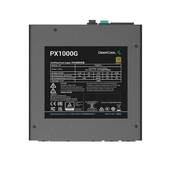 DeepCool PX1000G ATX 3.0 1000 Watt 80 Plus Gold Fully Modular Power Supply-img(3)