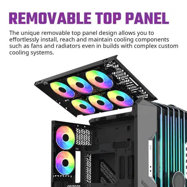 Cooler Master HAF 700 EVO ARGB (Titanium Grey) Cabinet-img(18)