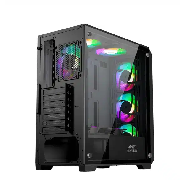Ant Esports SX5 ARGB (Black) Cabinet modxcomputers