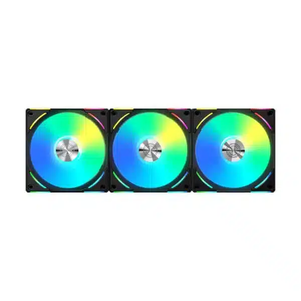 Lian Li UNI Fan AL120 V2 ARGB Black 120mm Cabinet Fan With ARGB