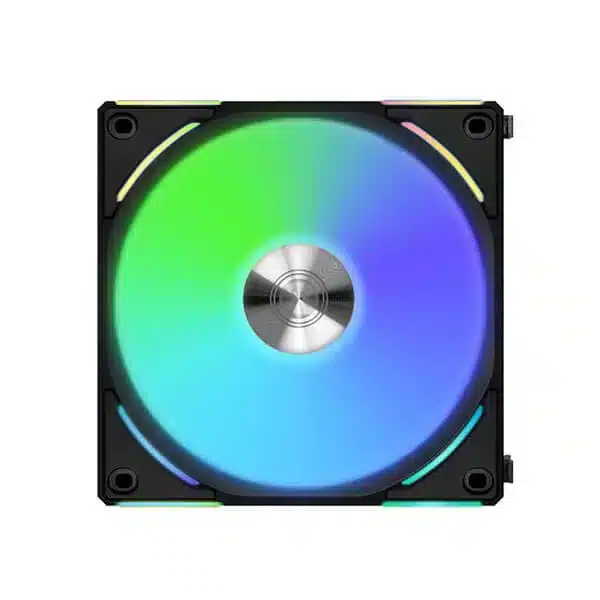 Lian Li UNI Fan AL120 V2 ARGB Black 120mm Cabinet Fan With ARGB